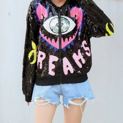 Colorful Sequined Jacket Costume