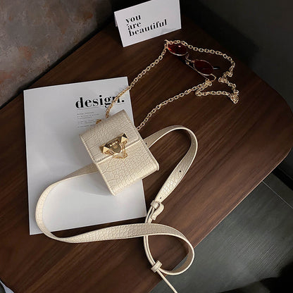 New Korean Style Stone Pattern Niche Design Messenger Bag