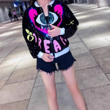 Colorful Sequined Jacket Costume