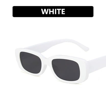 Small Frame Sunglasses Women's Fashion Rectangular Sunglasses