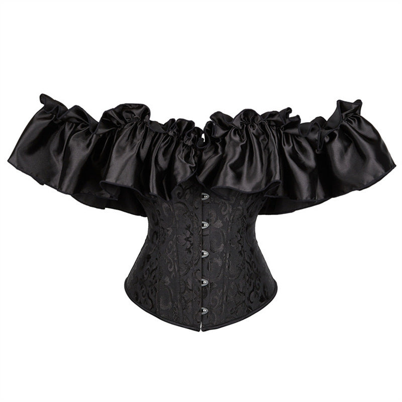 Women's Retro Affordable Luxury Off-the-shoulder Corset