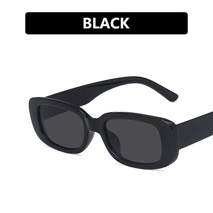 Small Frame Sunglasses Women's Fashion Rectangular Sunglasses