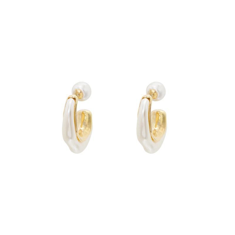 Fashion And Irregular Design Cold Wind And Simple Temperament Earrings
