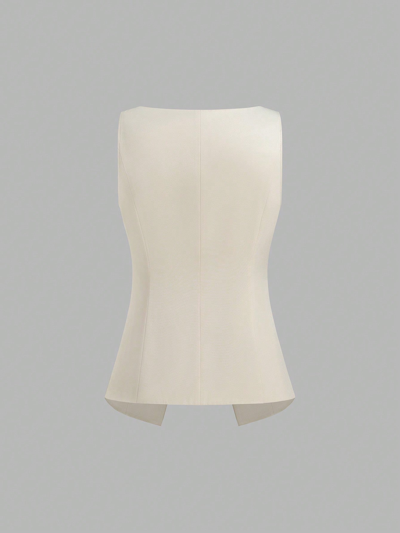 Women's Casual Minimalist Single-Breasted Cinched Waist Camisole, Summer