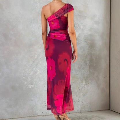 New European And American Plaid Waist Tight Sexy Backless Spaghetti Straps Dress Women