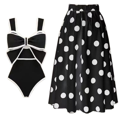 Bikini Suit Skirt Conservative Swimwear Women